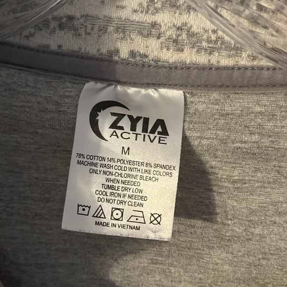 ZYIA ACTIVE ZIP UP JACKET MEDIUM - Picture 2 of 4